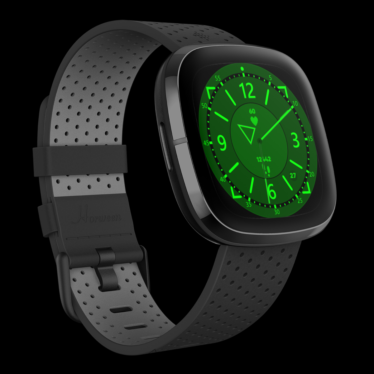 HUD Pilot Jet Fighter Replica Watch Face for Fitbit